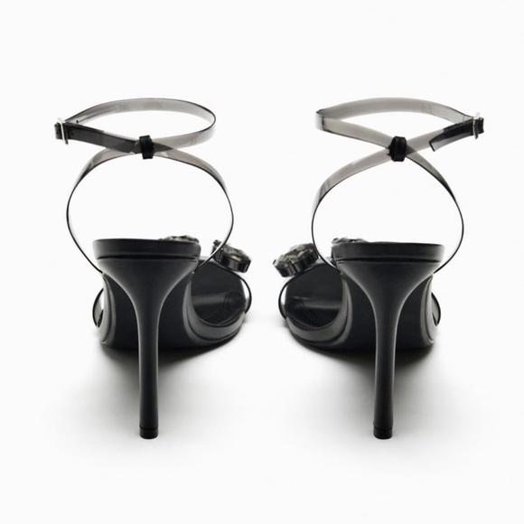 ZARA RHINESTONE HEELS - Picture 6 of 6